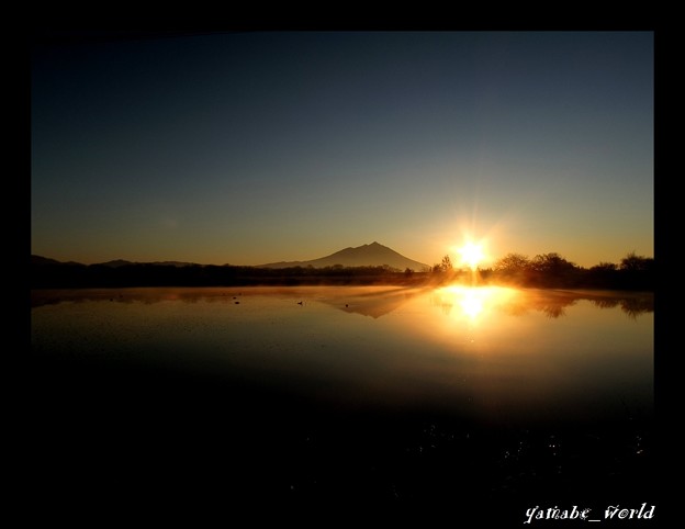 静寂の筑波山(2)　～旭ヶ丘の夜明け～