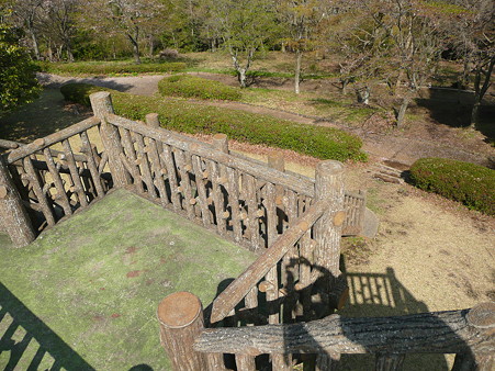 白尾山公園の展望台