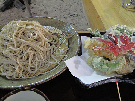 新蕎麦 天ざる
