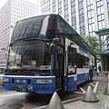 Photos: 東京駅に到着した高速バス「スサノオ」