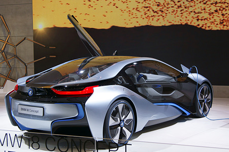 bmw i8-BMW i8 CONCEPT リアデザイン