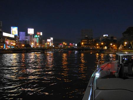 中洲方面の夜景