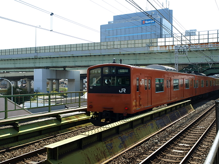 201系(弁天町駅)1