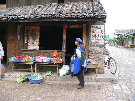 2008.04.27　雲南の旅　白沙村　街角