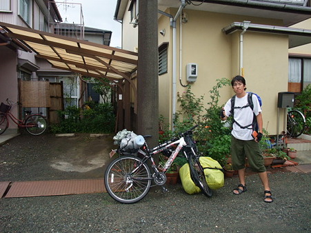 自宅へ帰還