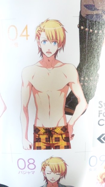 いま改めてうたプリガイドブック見てたら 翔ちゃんその水着 女子の 写真共有サイト フォト蔵