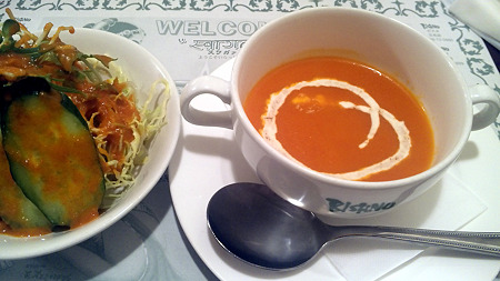 前菜＆スープ（in ビスヌ）