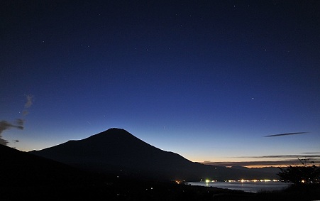 三国峠の夕方