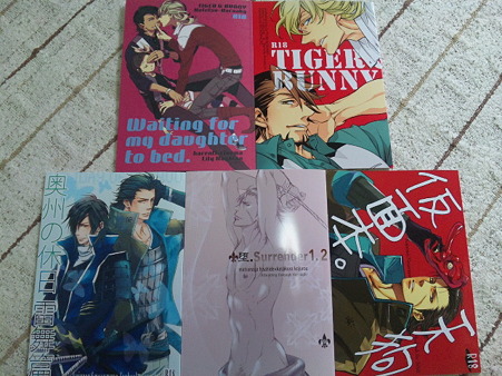 タイバニとバサラの同人誌