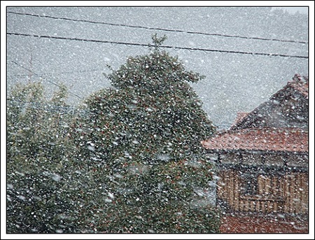 吹雪く
