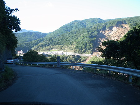 国道169号線・奈良県川上村の災害箇所‐3